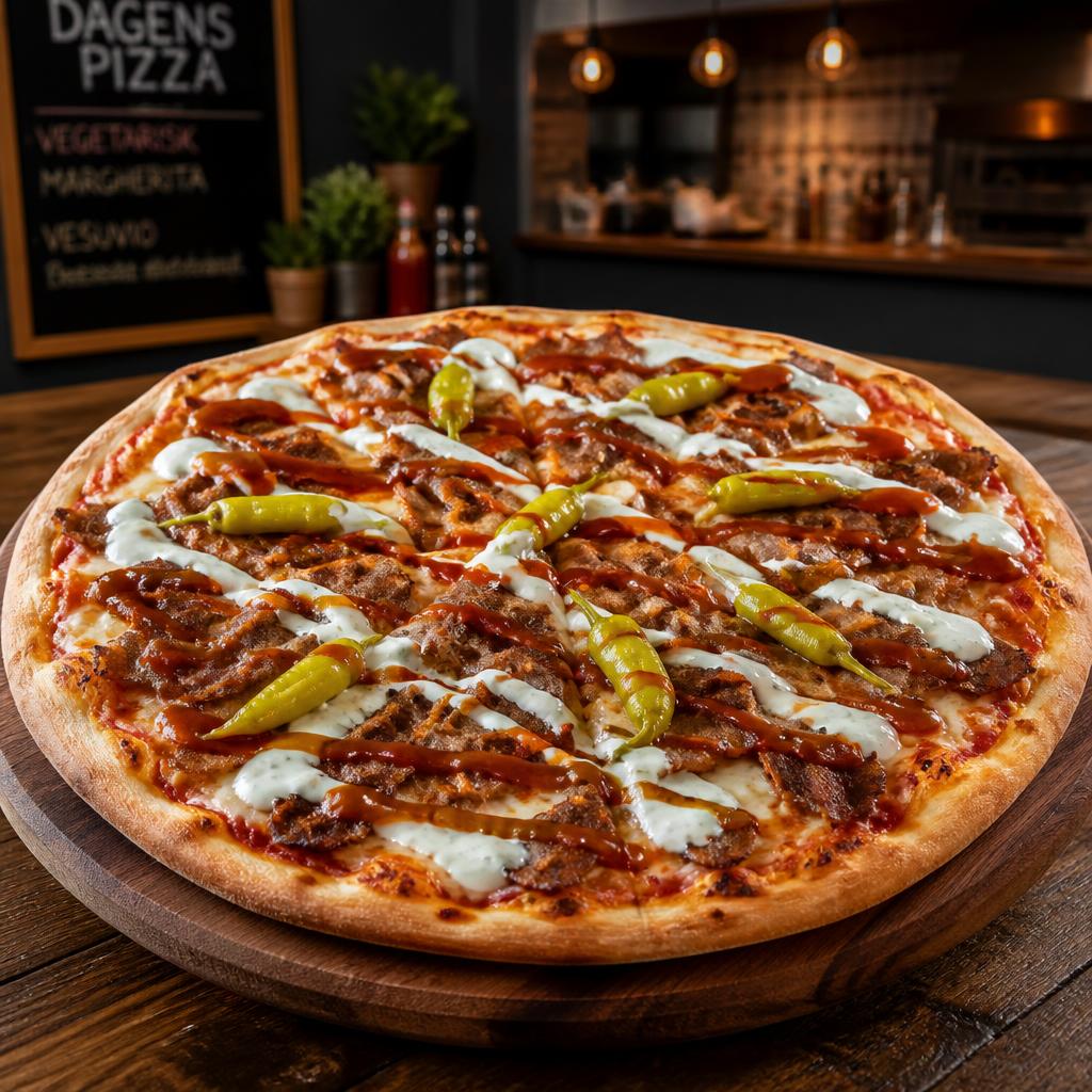 Kebab Pizzor